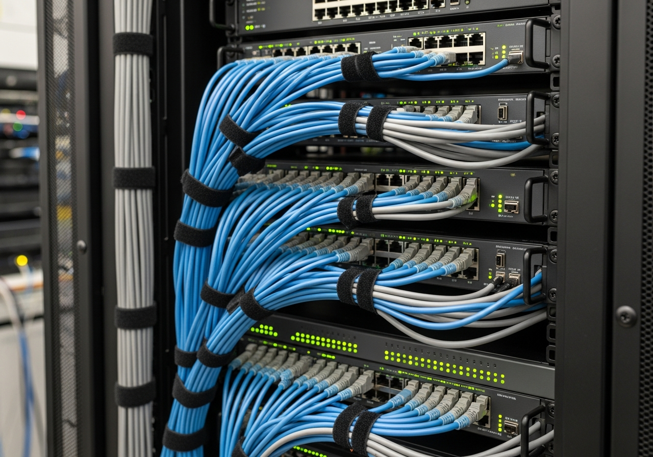 Data Centre Rack Build